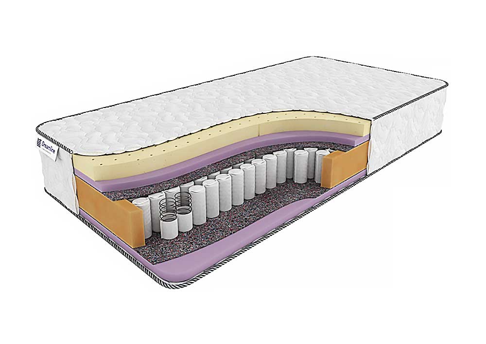 Матрас Dreamline Sky-high Hillest Middle/Soft TFK